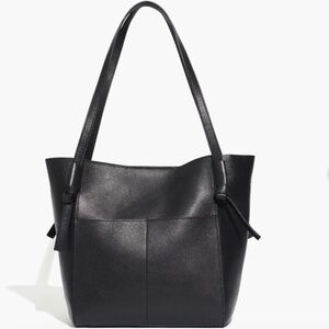 Madewell Black Leather Shoulder Bag